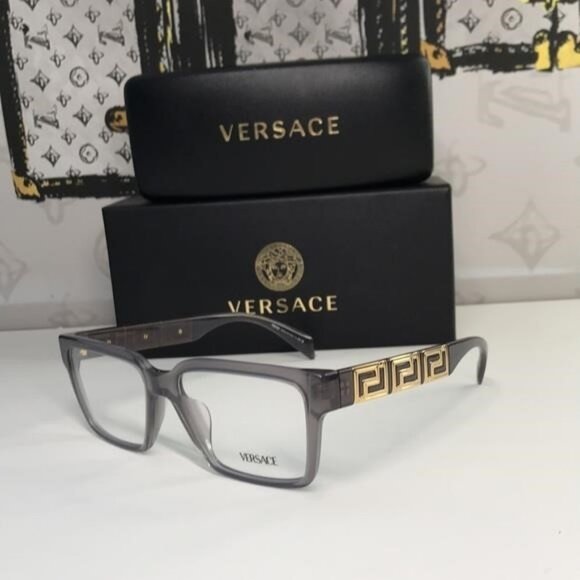 💯- New Authentic Versace VE3339U 5406 Square Unisex Eyeglasses - Picture 7 of 12